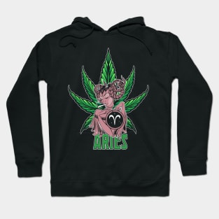 Aries Weed Shirt, Zodiac Cannabis, Aries Marijuana Shirt, Aries Gift, Aries Zodiac tee, Aries tee, zodiac birthday gift Hoodie